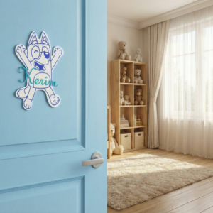 Plaque Personnalisée Bluey